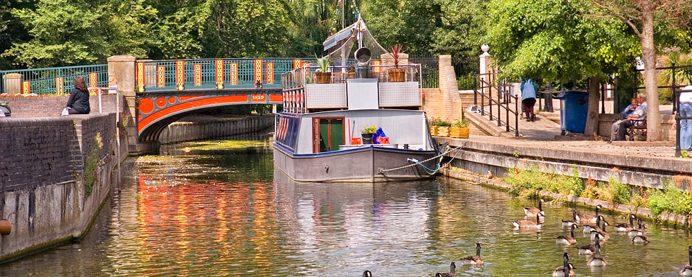 Little Ouse River in Thetford