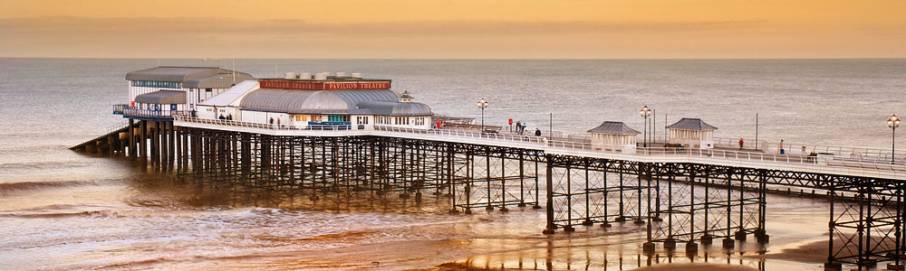 Cromer pier on the Norfolk Coast