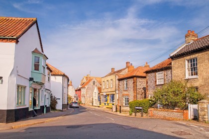 Cley next the Sea village