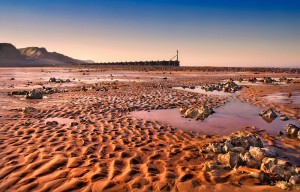 West Runton rock pools
