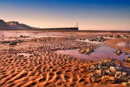 West Runton rock pools