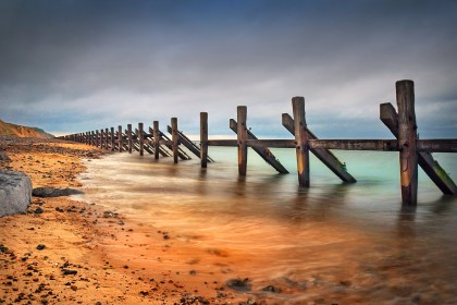 Stormy at West Runton beach