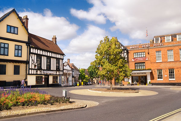 The Maids Head Hotel in Norwich