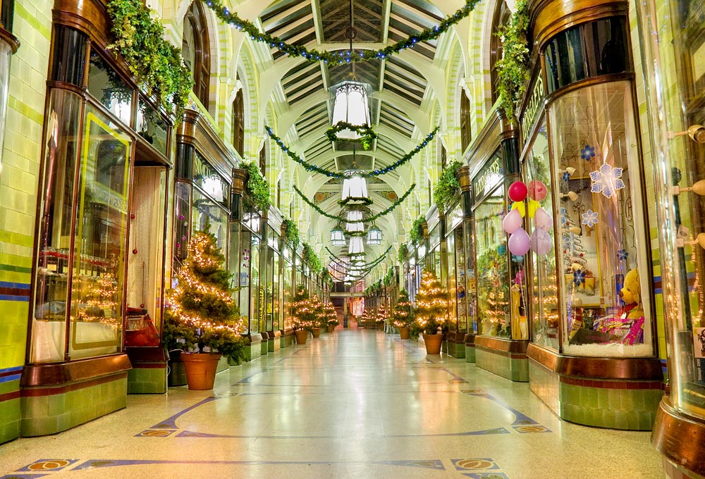 Christmas in the Royal Arcade, Norwich